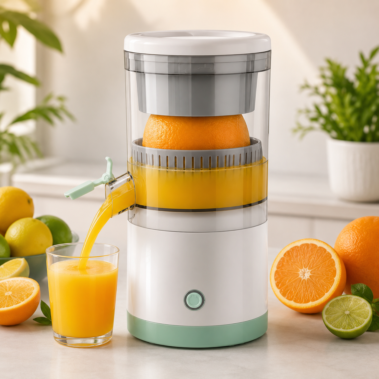 EXPRIMIDOR ELÉCTRICO DE NARANJAS
