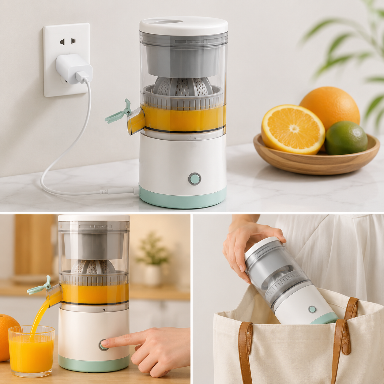 EXPRIMIDOR ELÉCTRICO DE NARANJAS